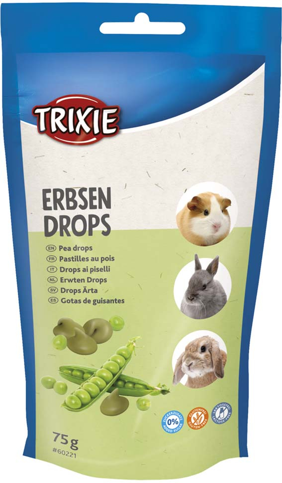 Gnagardrops glutenfria med ärta 75g