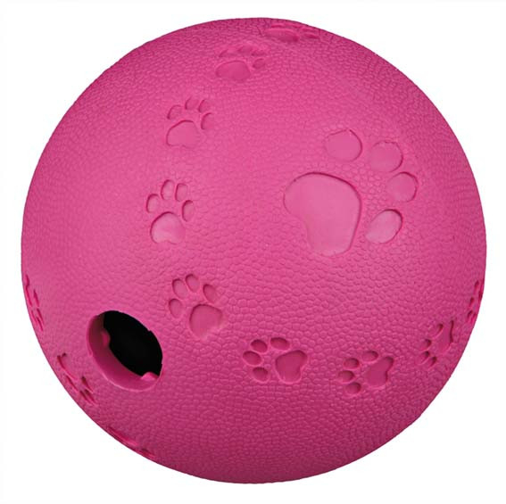 Snack-ball Naturgummi Labyrint Rosa ø11cm