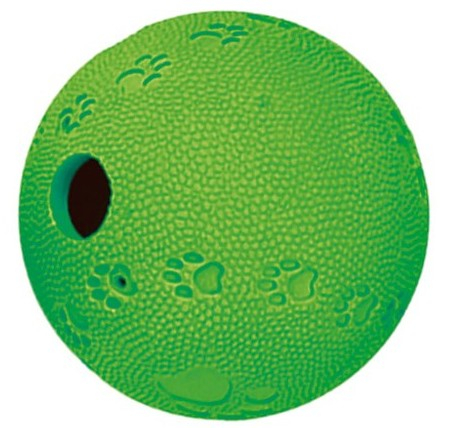 Snack-ball Naturgummi Labyrint Grønn ø6cm