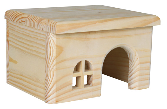 Trehus 15x12x15cm