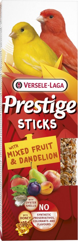 Prestige Sticks Canaries Mix Fruit & Dandelion 2p