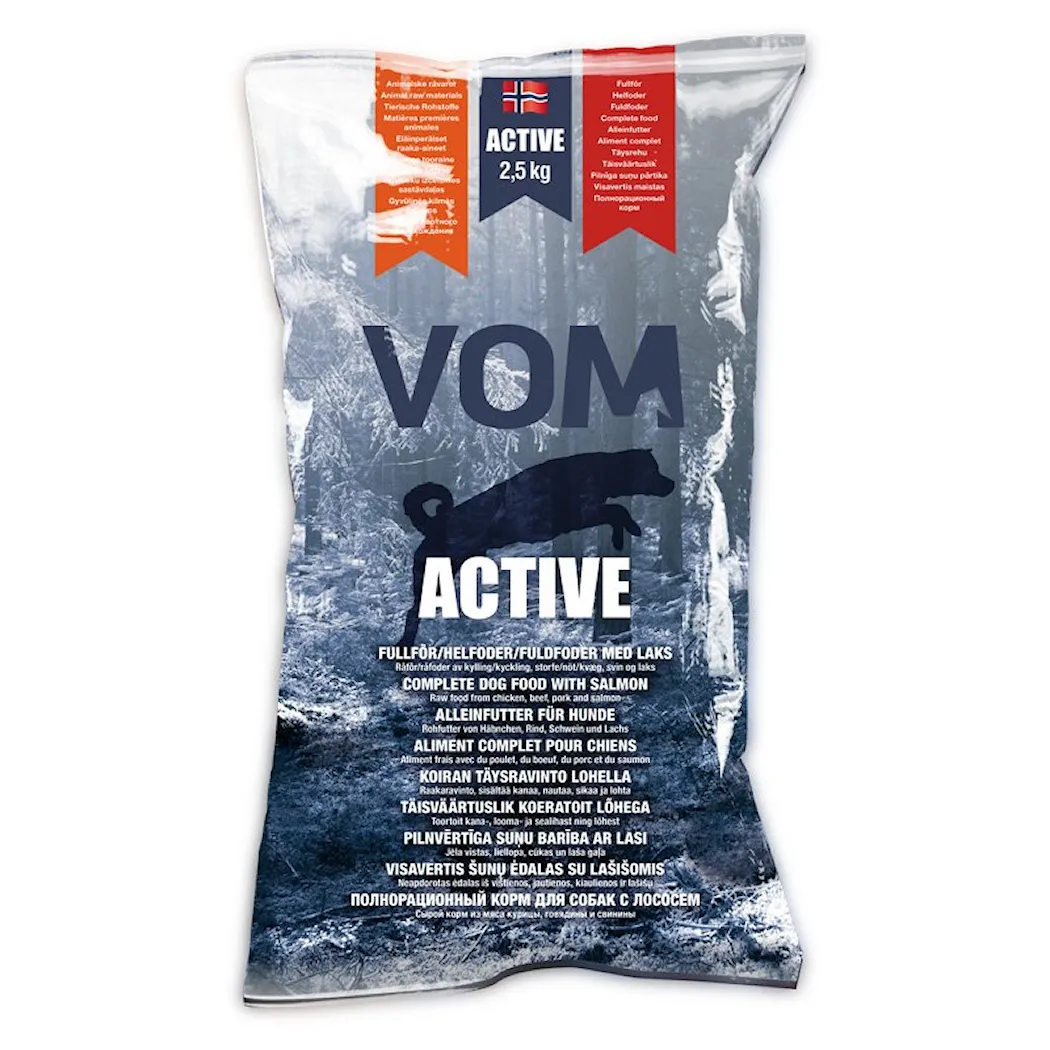 Active Helfoder med Lax Köttbullar Big Pack 2,5kg