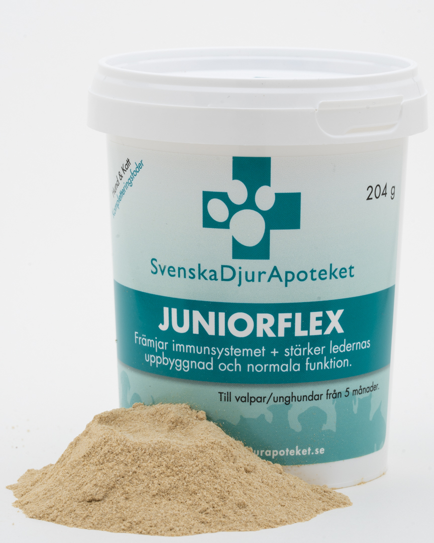 Svenska DjurApotektet JuniorFlex 204g