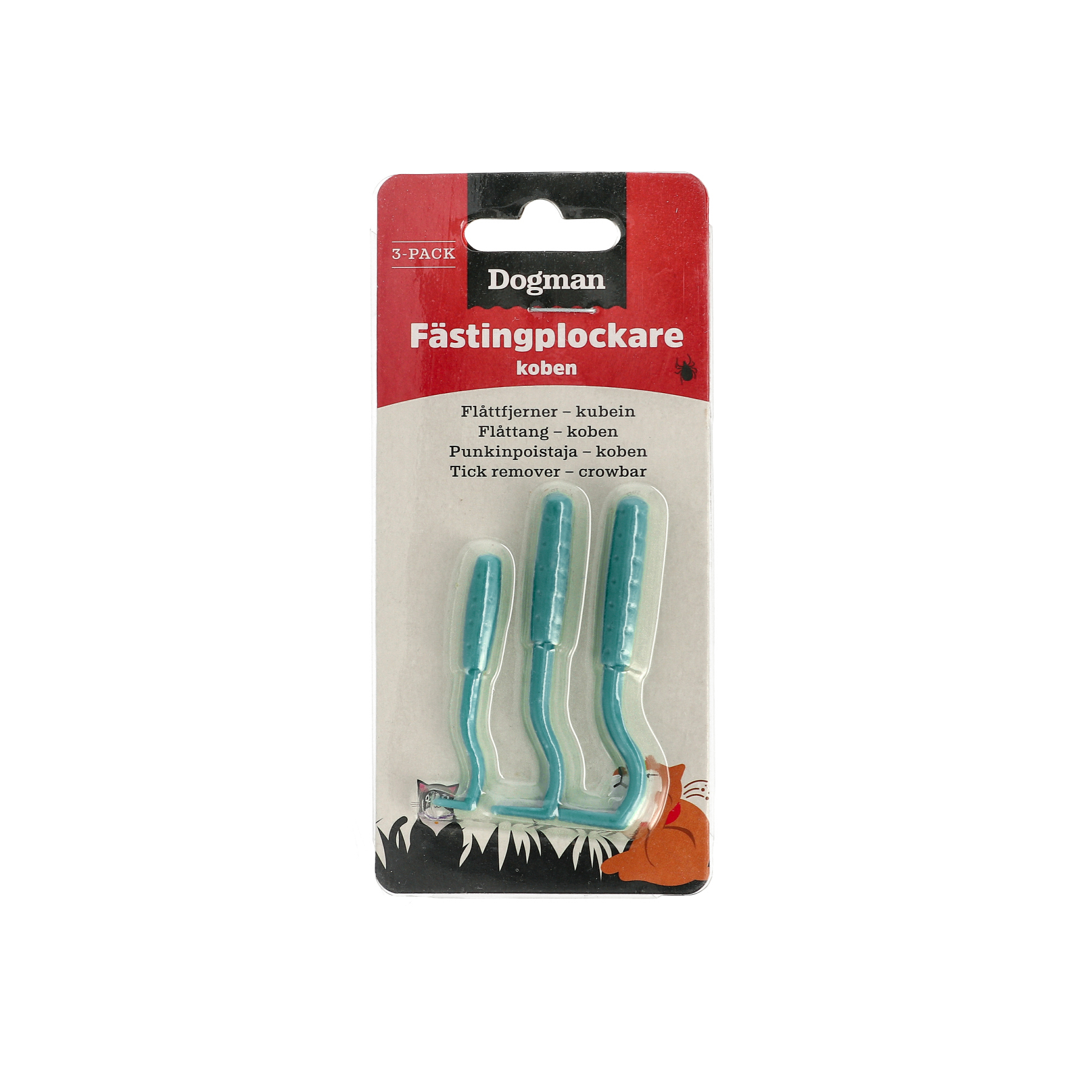 Flåttfjerner Koben 3p