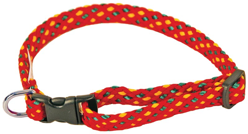 Valpehalsbånd Justerbart Rød