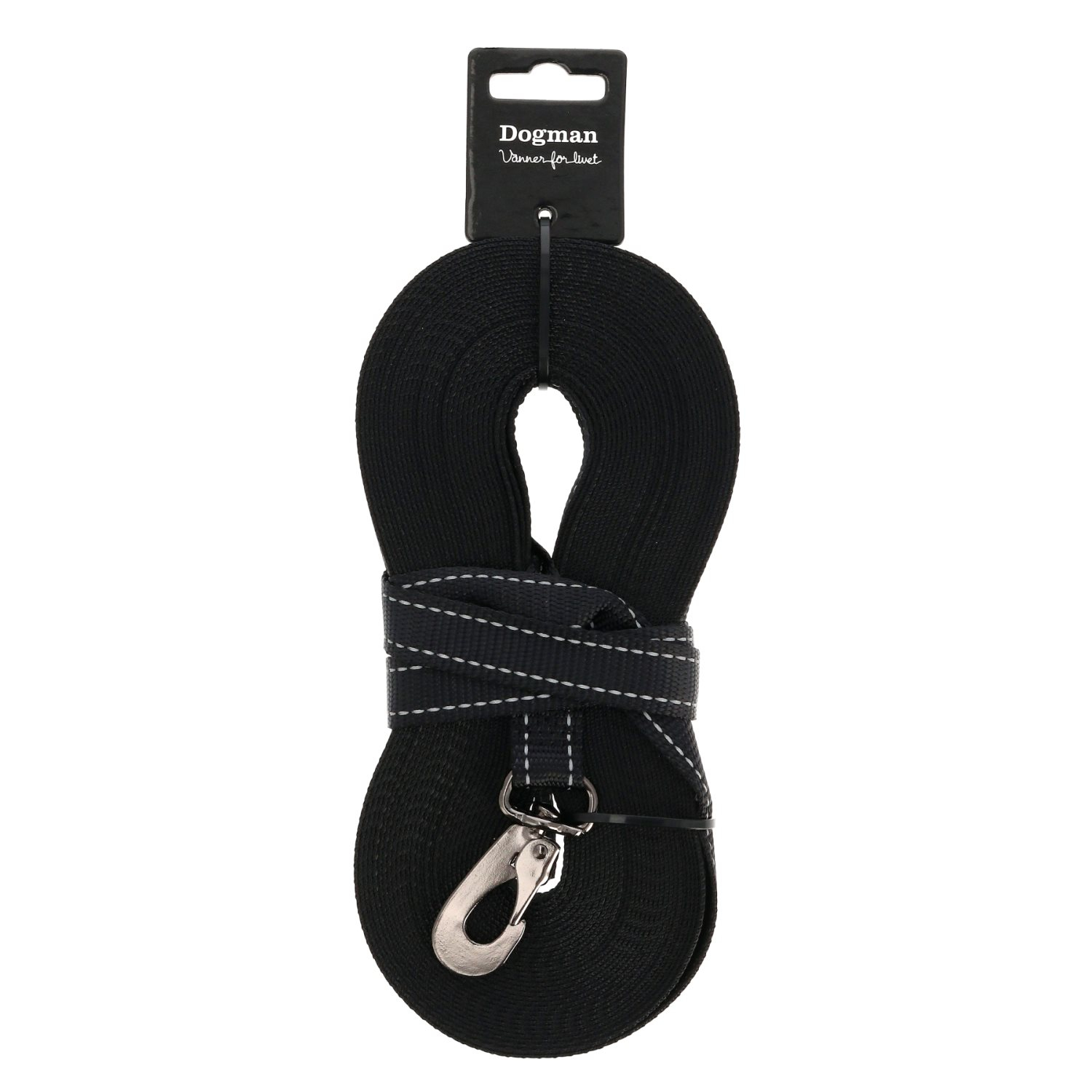 Spårlina Iris Vävd Svart 15m