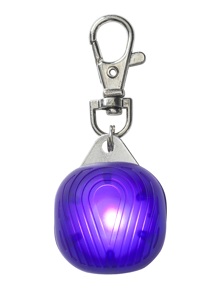 Burger vilkkuvalo LED Liila