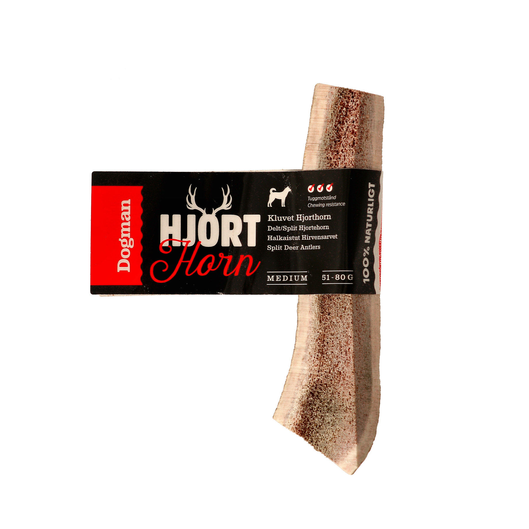 Hjortehorn Kløvet M