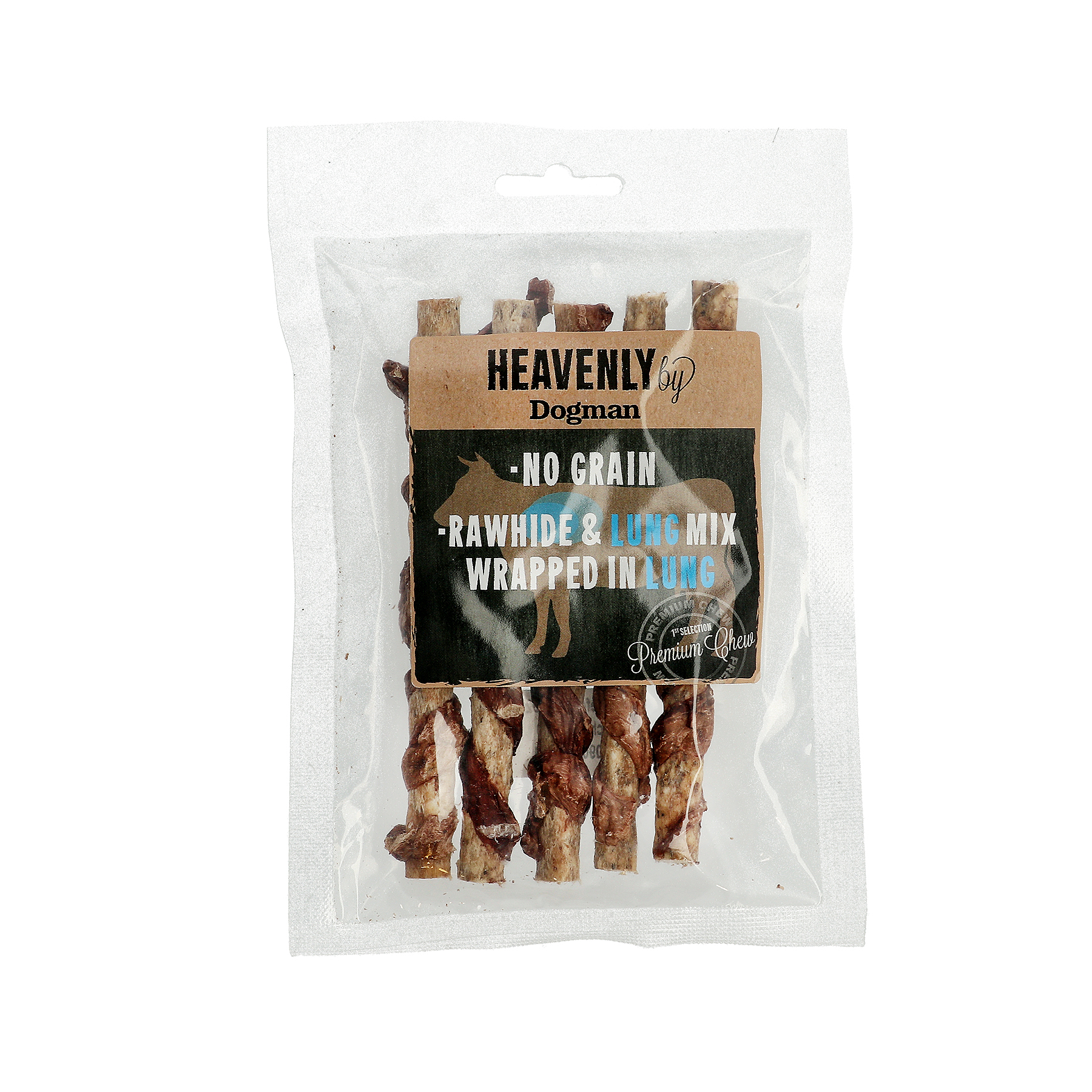 Selected Tyggesticks Malt 5p Brun 12,5cm