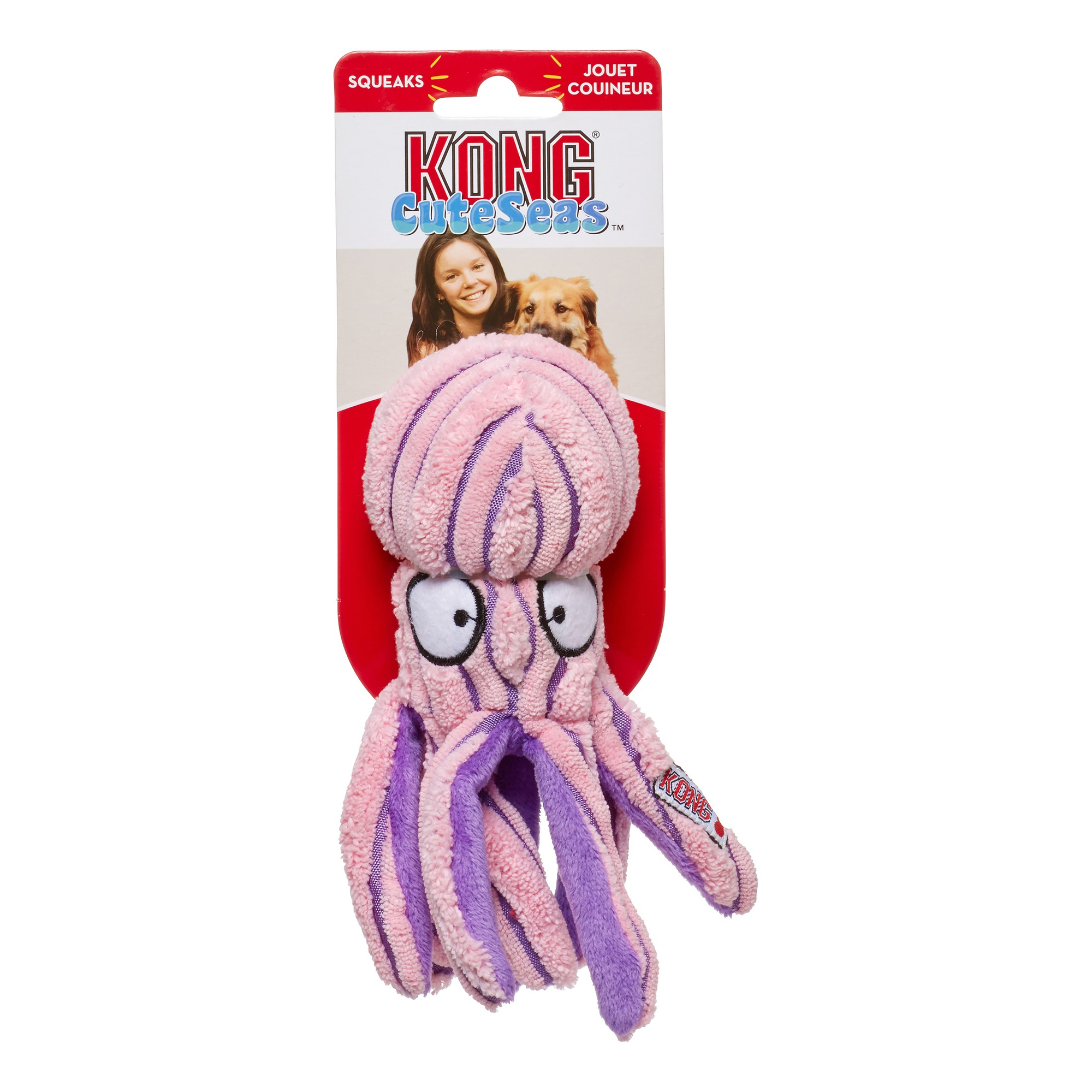 Leksak CuteSeas Octopus Rosa S