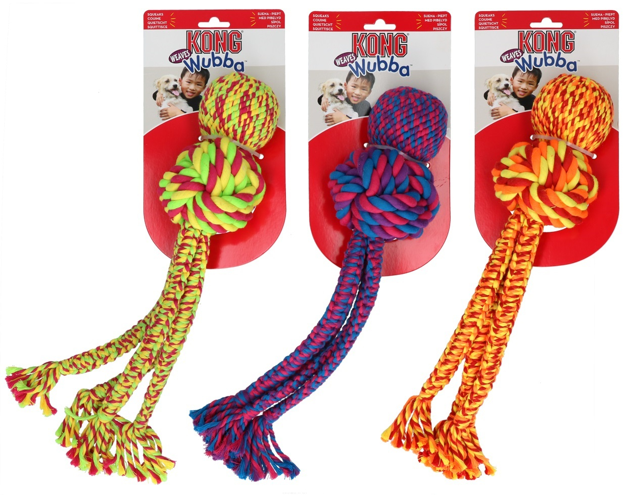 Leke Wubba Weaves med Tau Mix XL