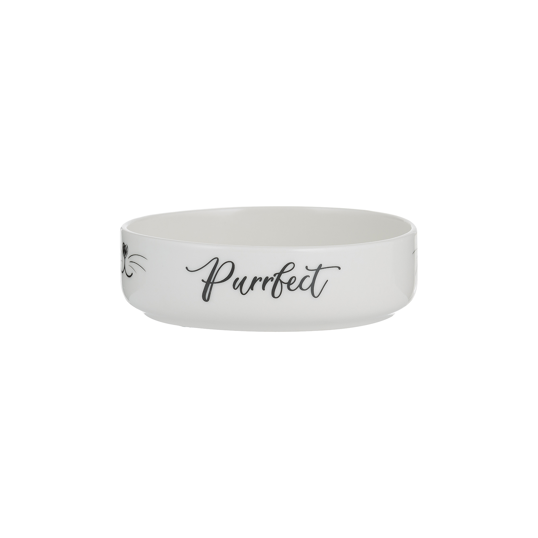 Mason Cash Matskål Purrfect Vit 13cm