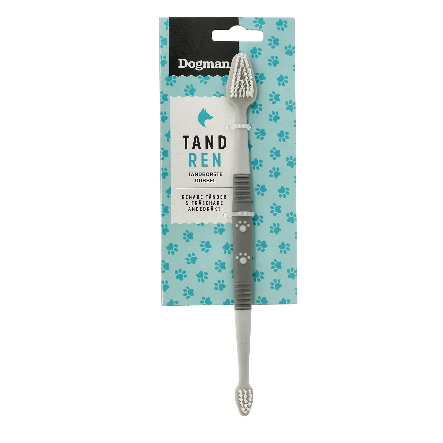 Koiran hammasharja kaksipäinen