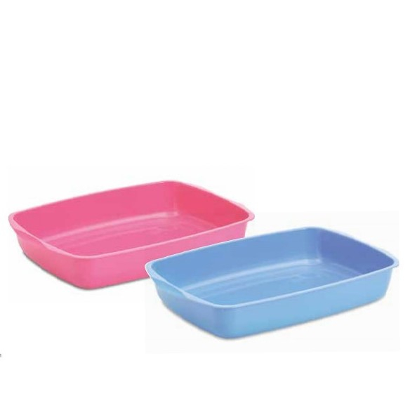 Kissan hiekkalaatikko Sininen