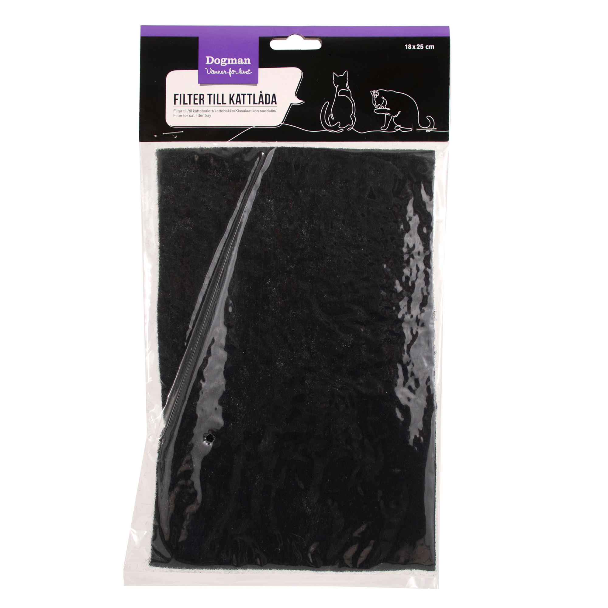 Aktivihiilisuodatin yleismalli 18x25cm