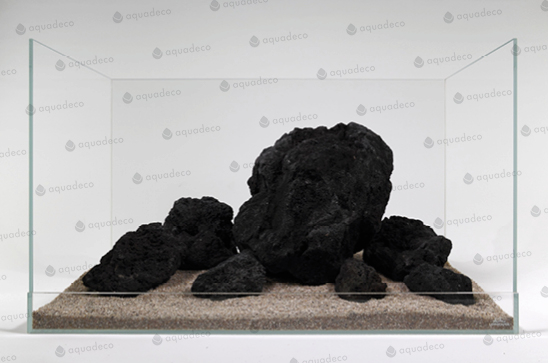 Akvaariokivi Lava Superdark