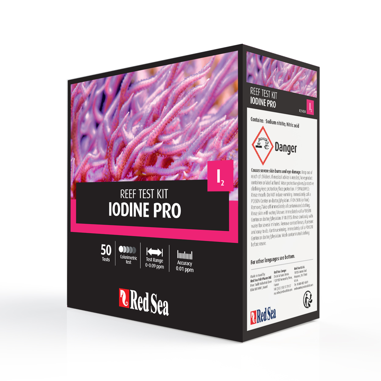 Iodine Pro Reef testipakkaus