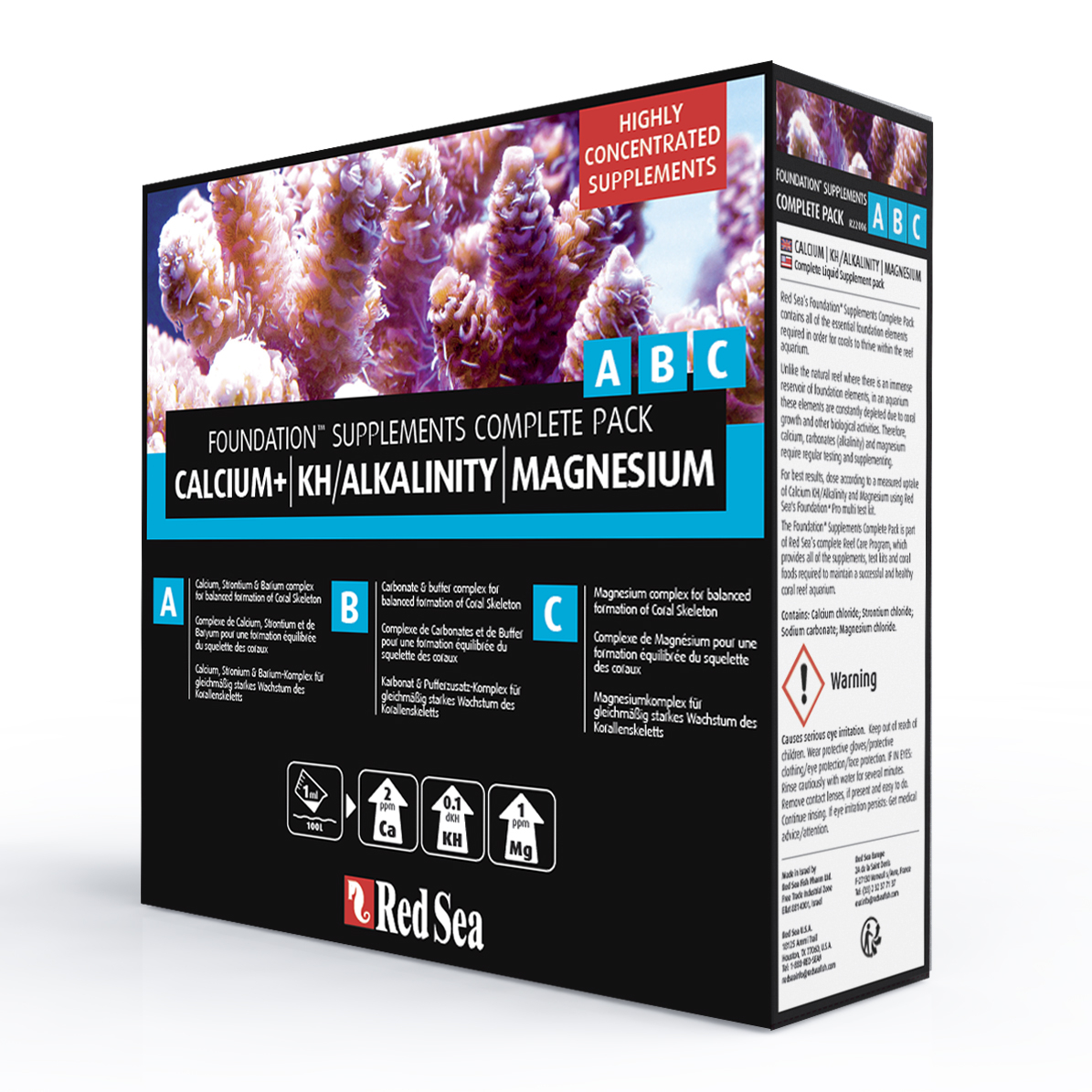 Reef Foundation ABC 3x250ml