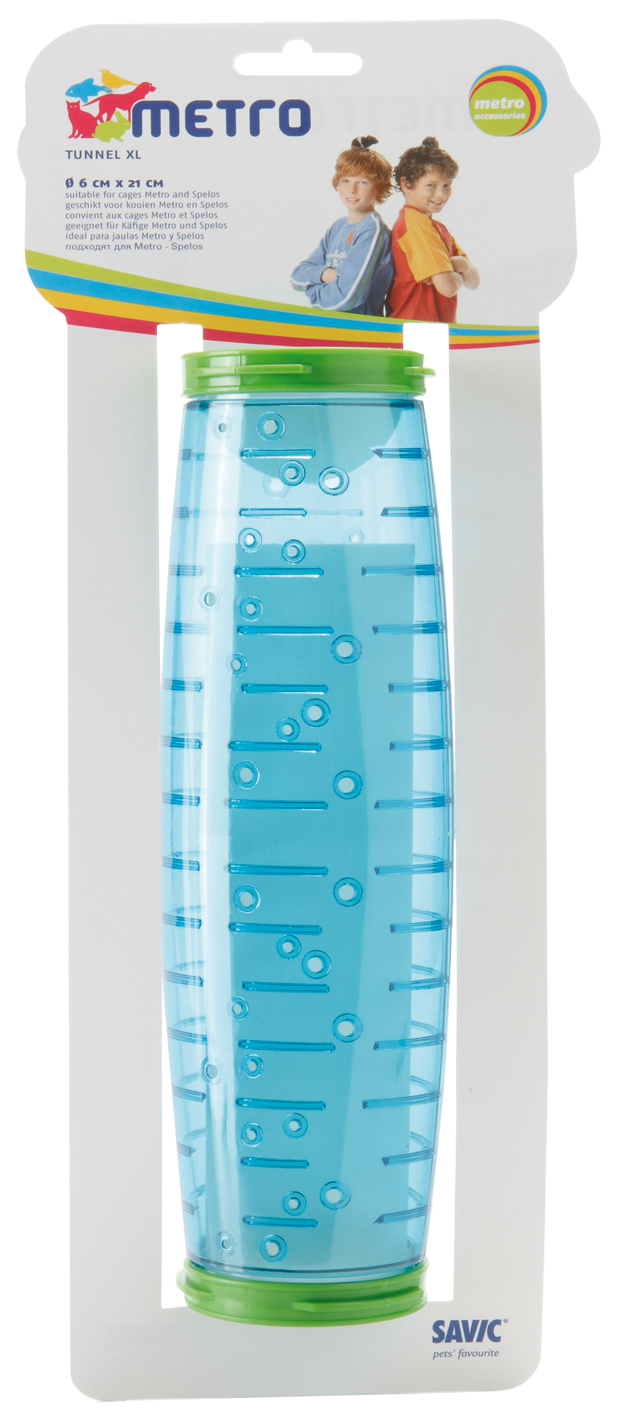 Muovitunneli Spelos-pieneläinhäkkiin XL