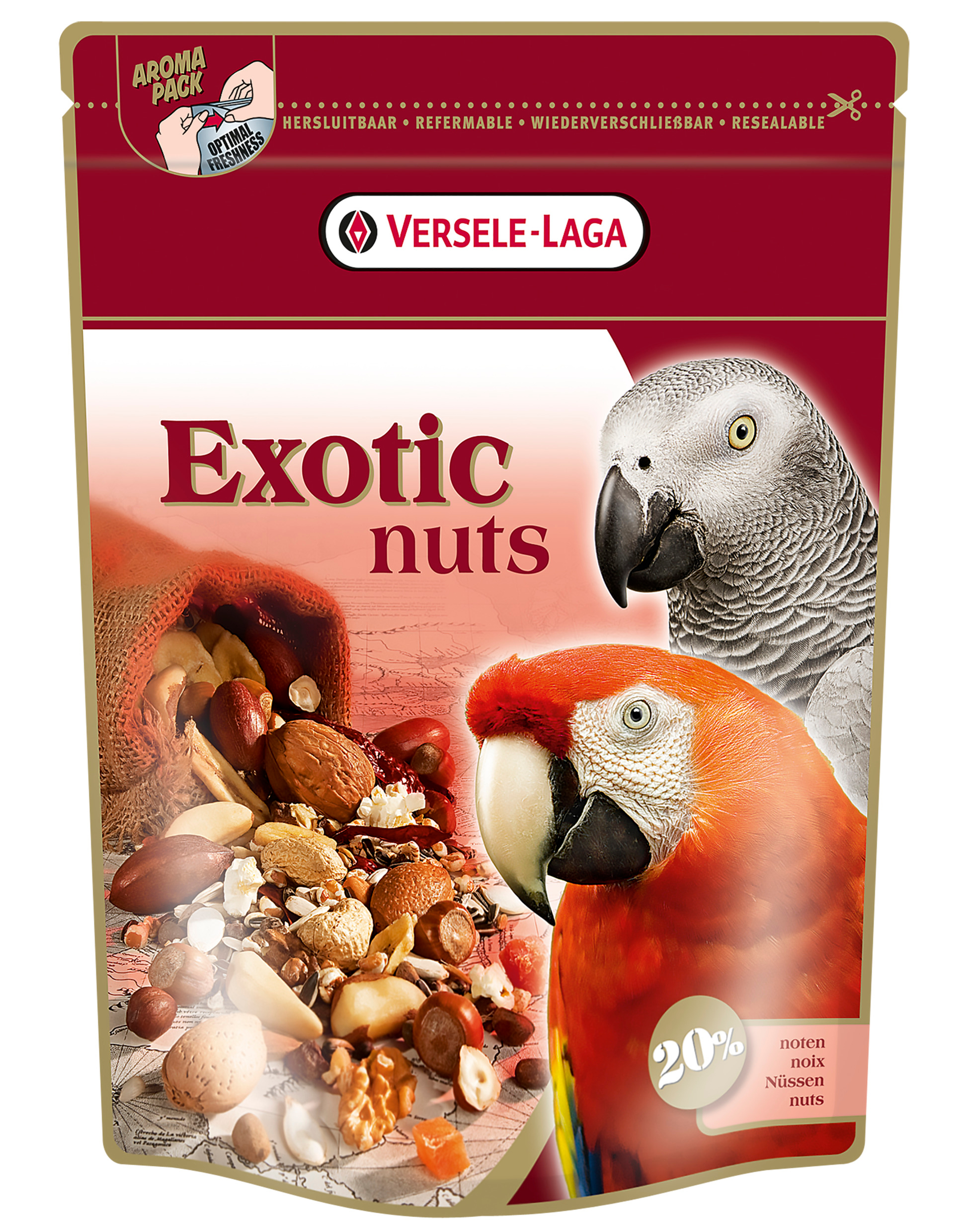 Prestige Premium Parrots Exotic Nuts Mix 750g