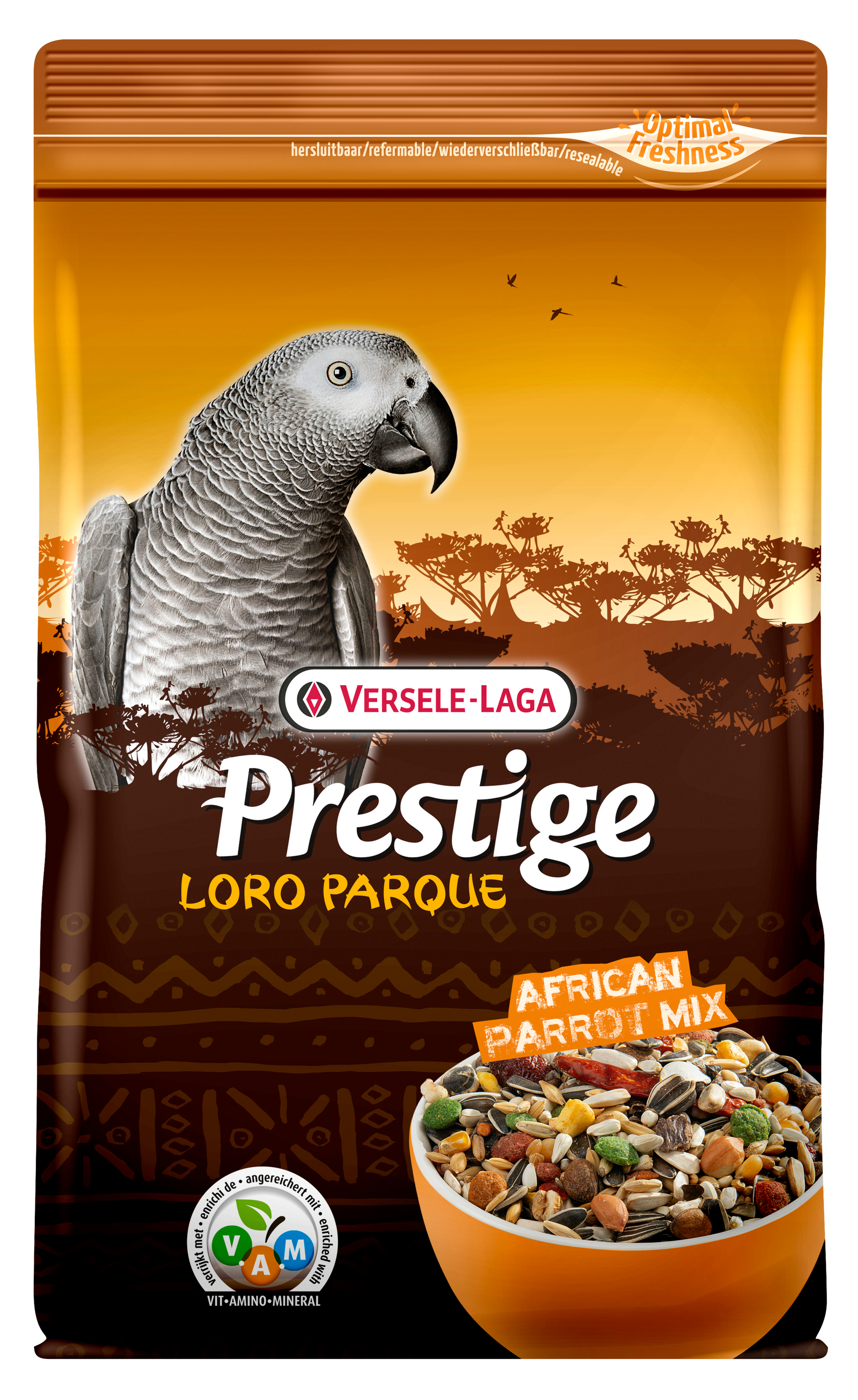 Prestige Loro Parque afr. papukaijalle 1kg