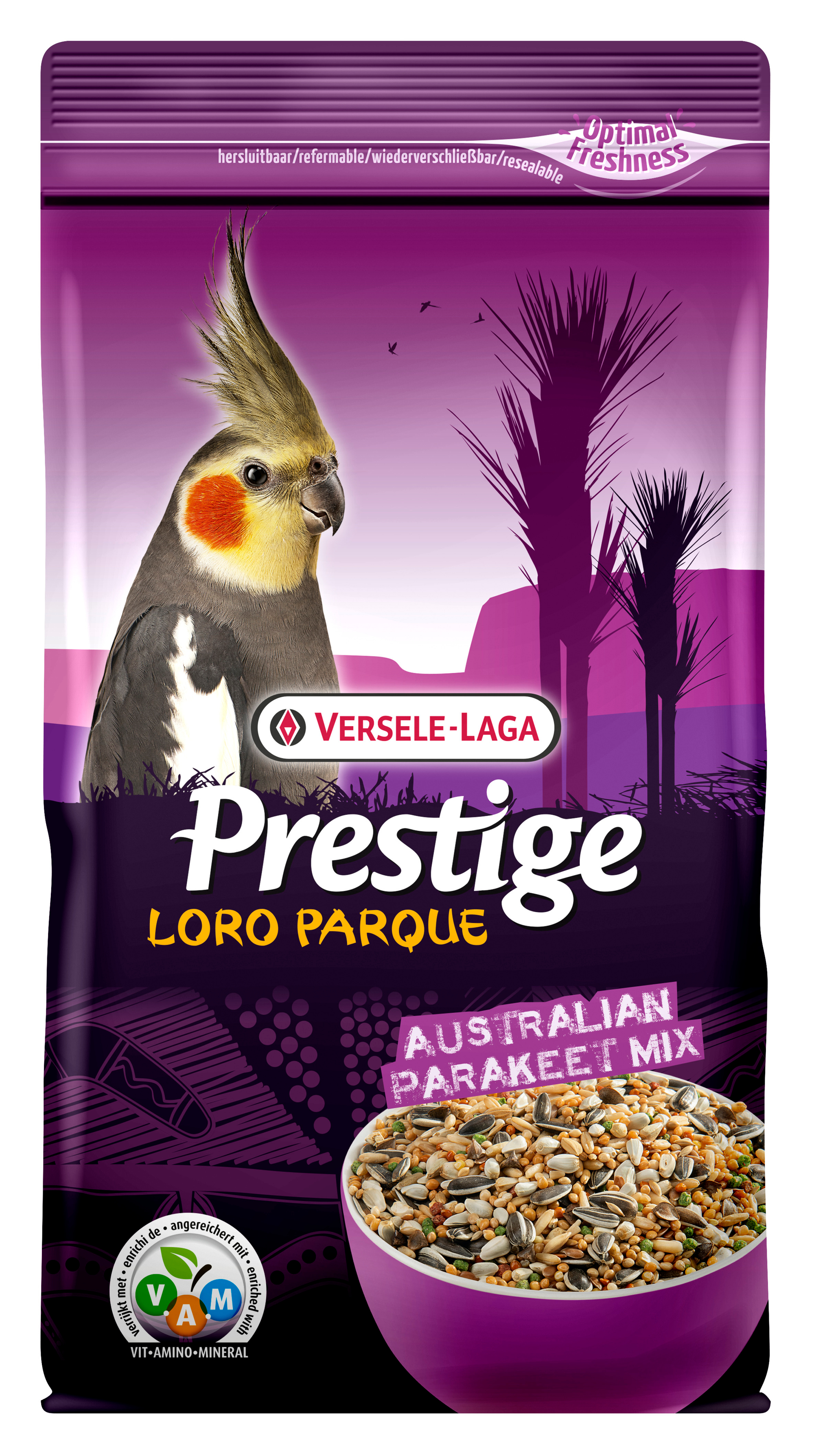 Prestige Loro Parque austr. undulaatille 1kg