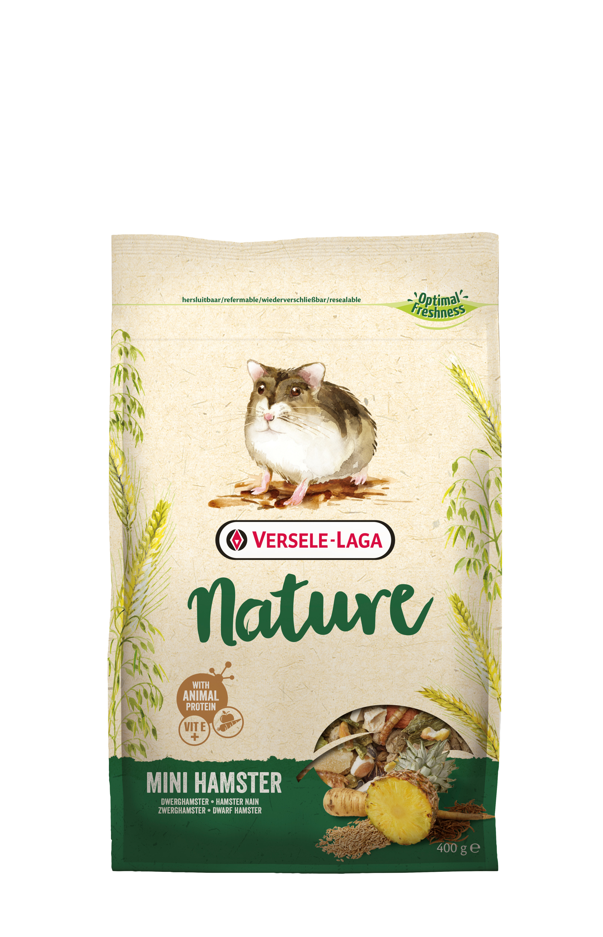 Nature Mini hamsterin ruoka 400g