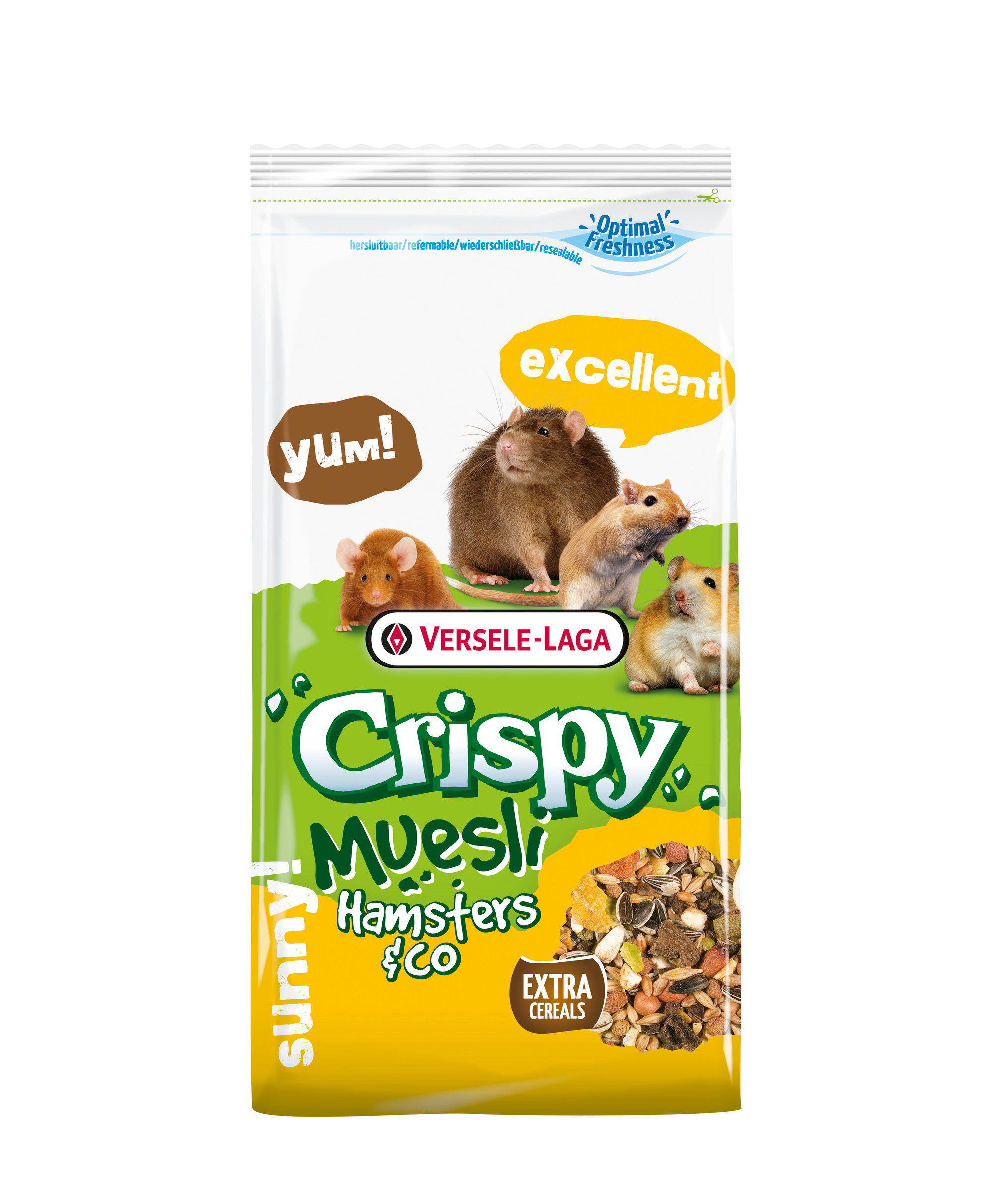 Crispy Muesli hamstereille ja jyrsijöille 2,75kg