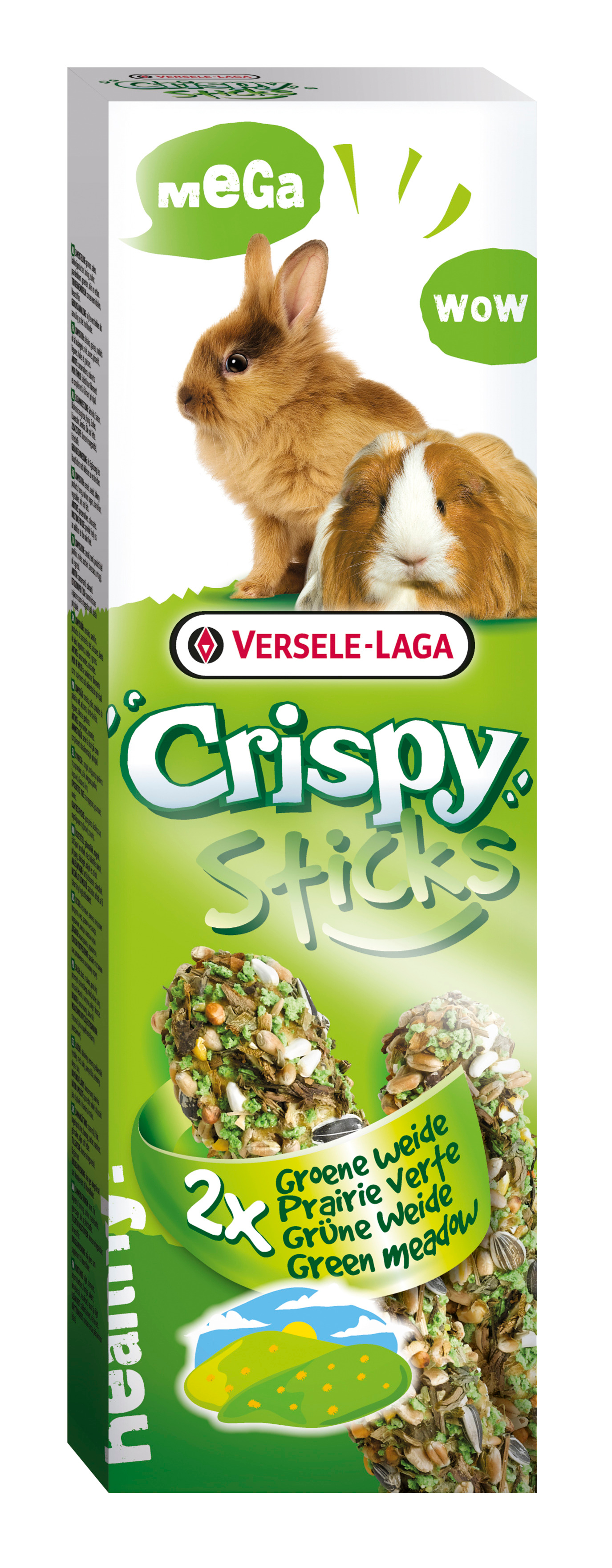 Crispy Mega Sticks kaneille ja marsuille 140g