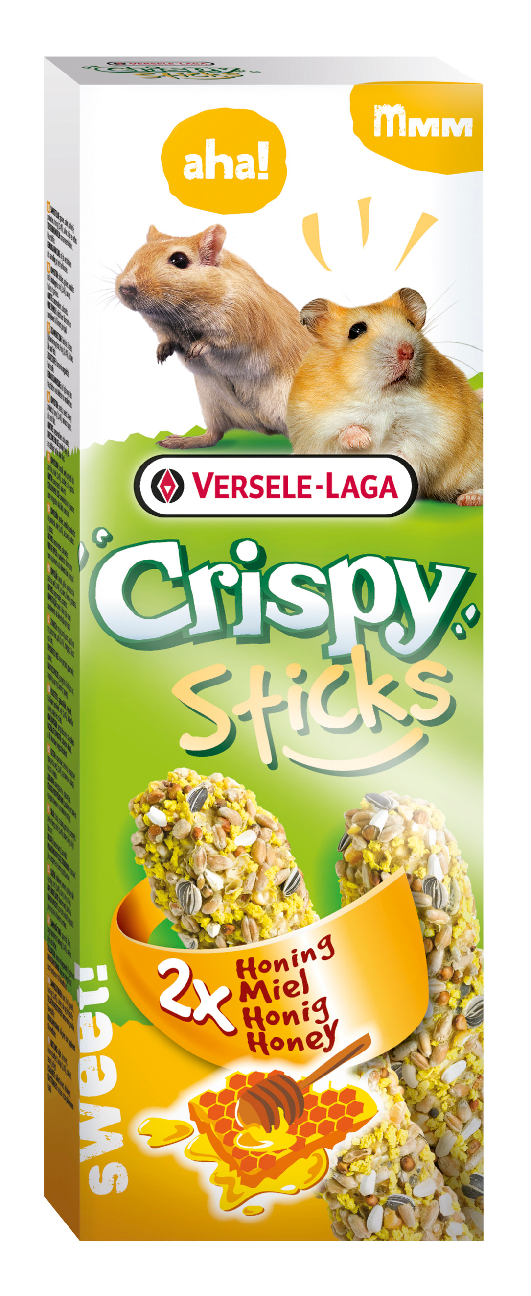 Crispy Sticks hamsteri/gerbiili hunaja 110g
