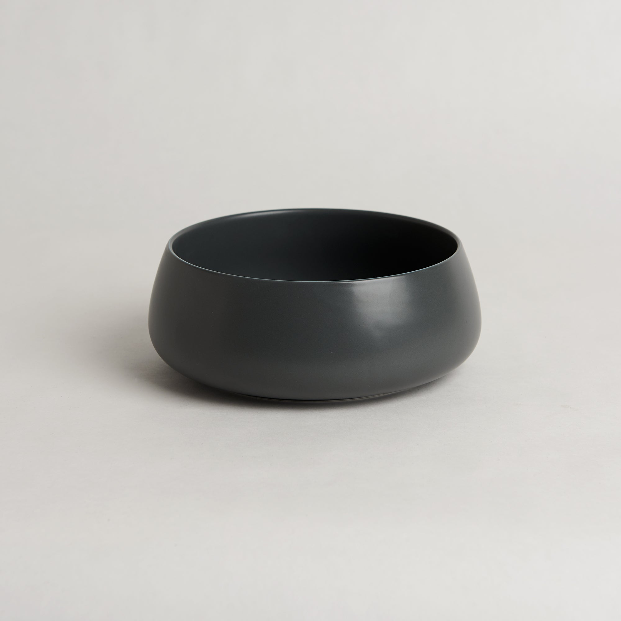 New Bowl ruokakuppi Tummanharmaa