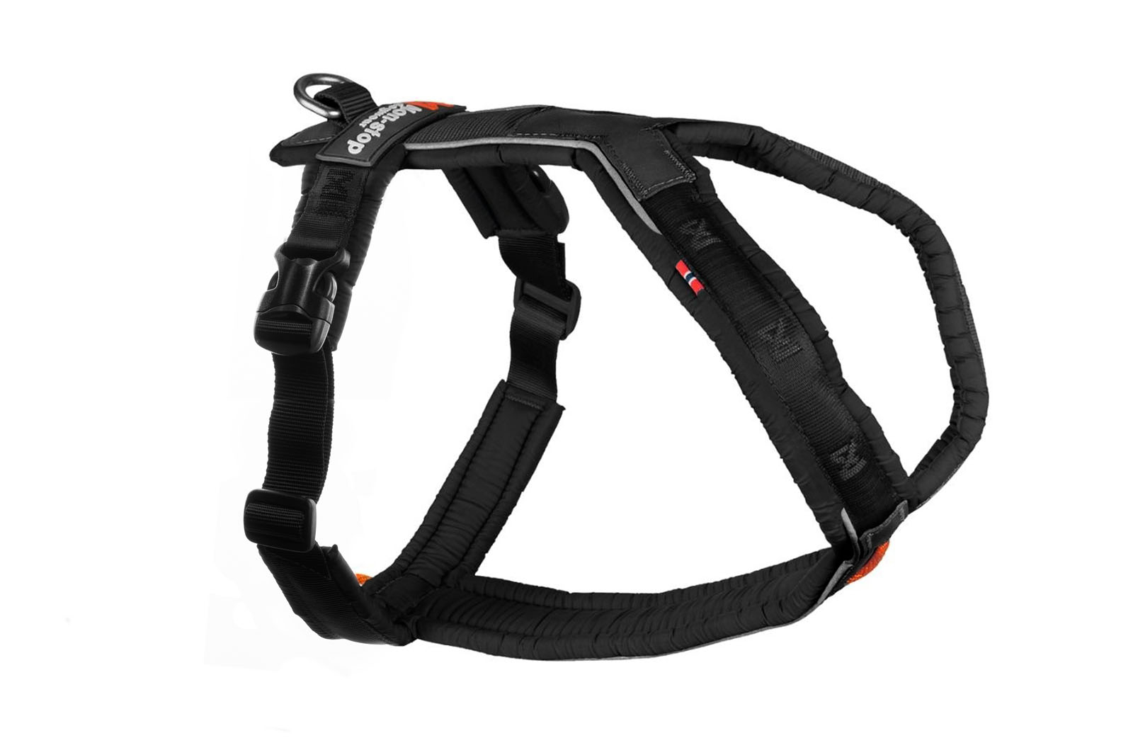 Line Harness 5.0 koiran valjaat Musta