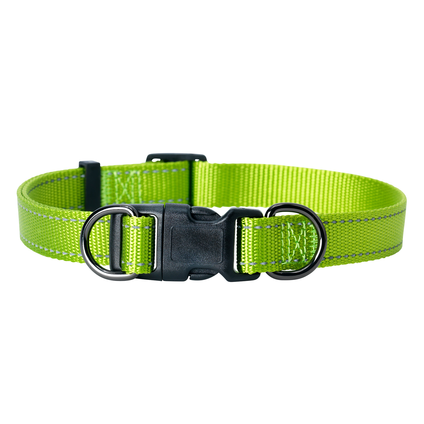 Nylonhalsband Iris Ställbart Grön