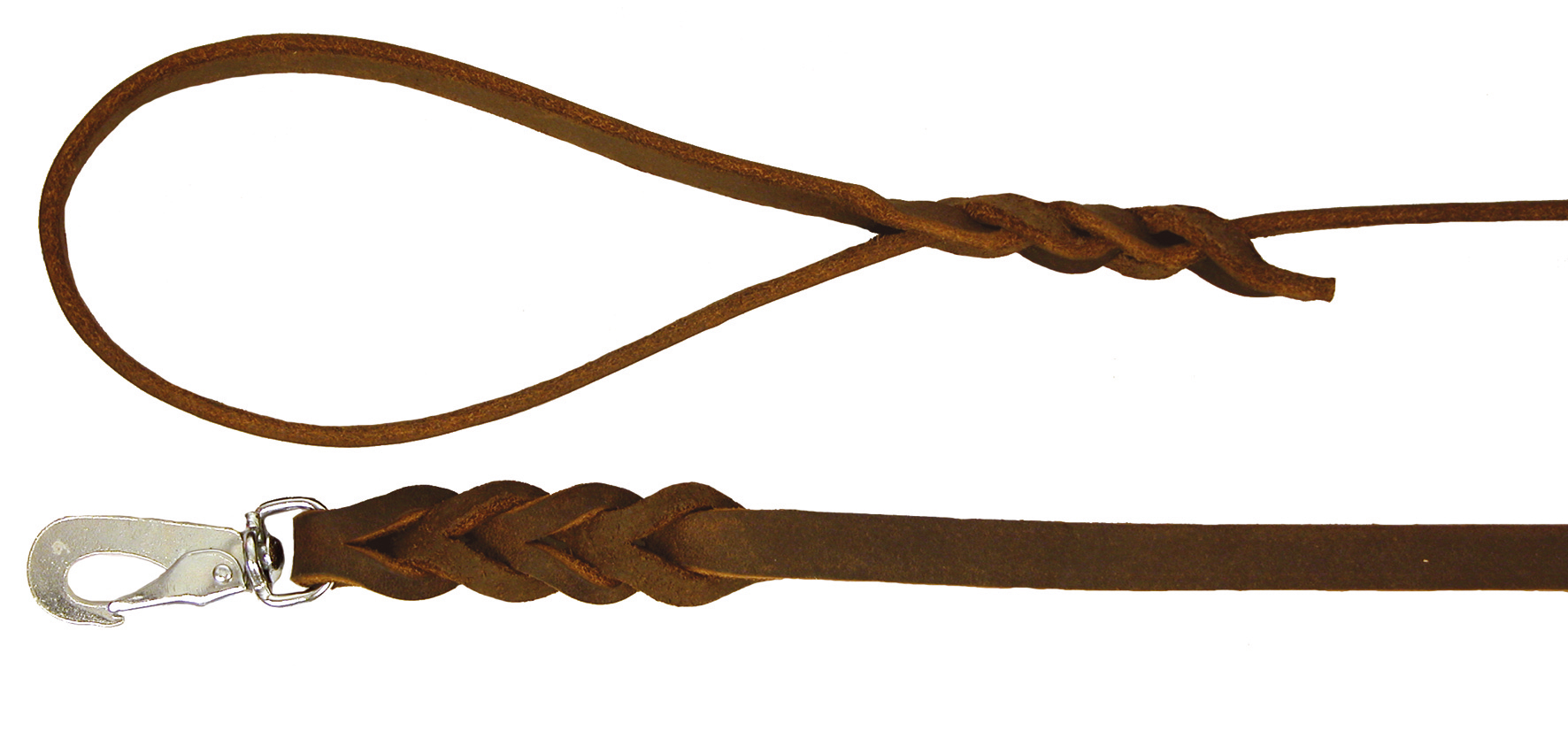 Talutushihna nahkainen Ruskea