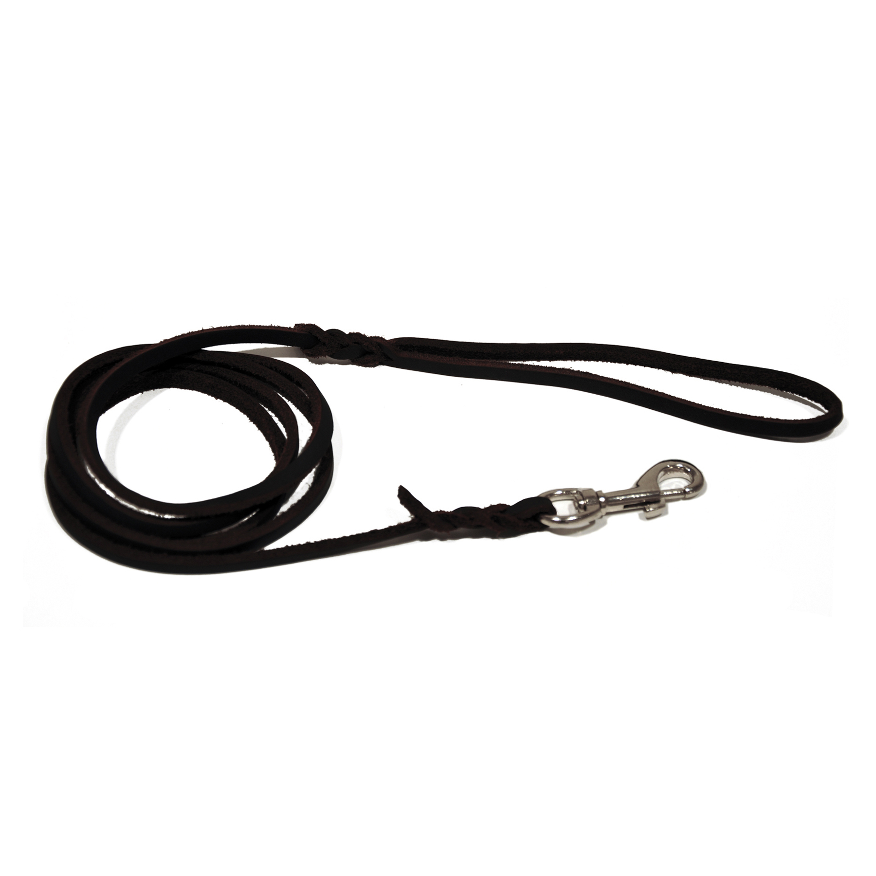 Lina talutushihna nahka Musta