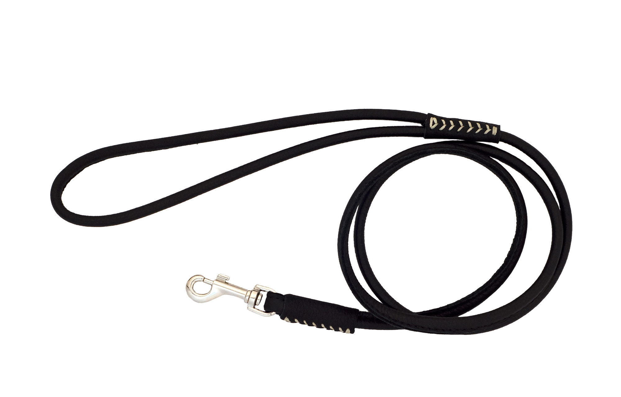 Collar Lærkobbel Soft Svart