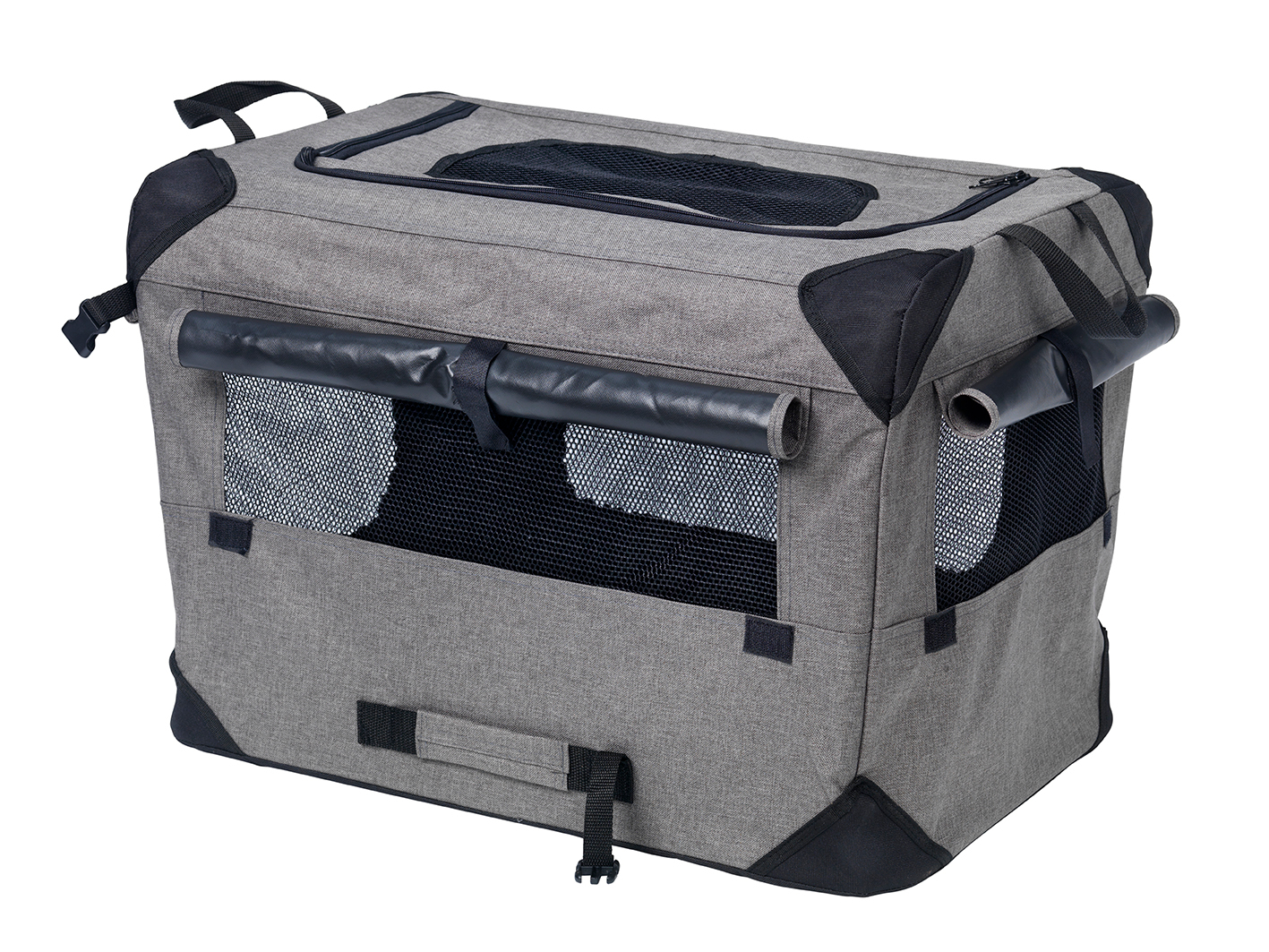 Milou kangashäkki Harmaa