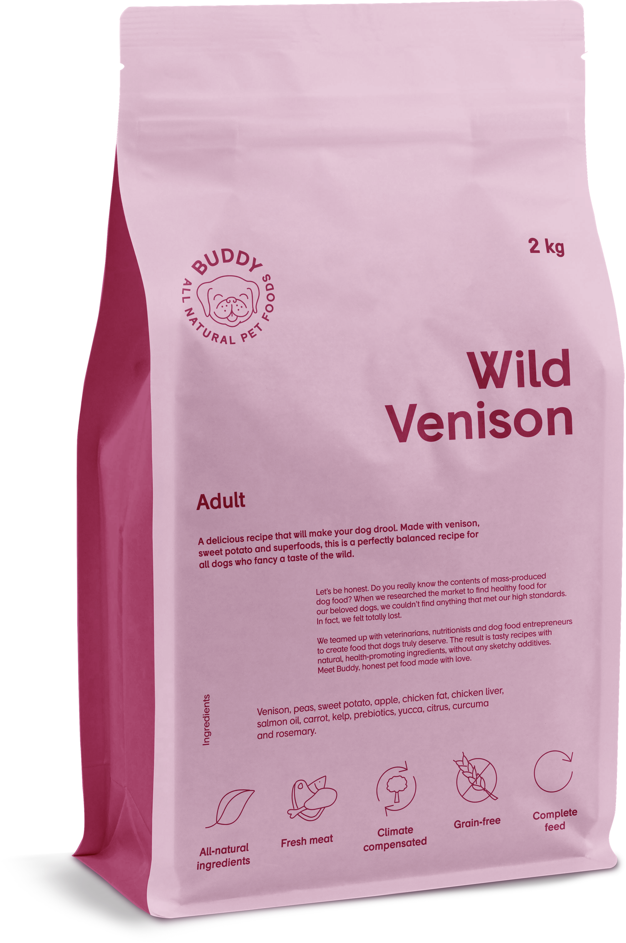 Wild Venison Torrfoder för hund