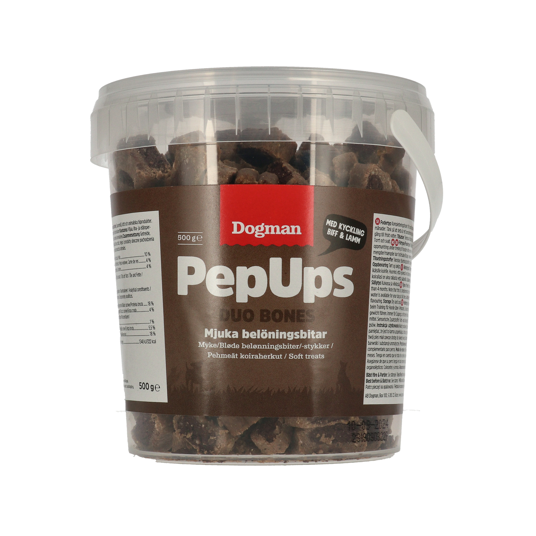 PepUps Duo Bones koiranherkku 3 maulla