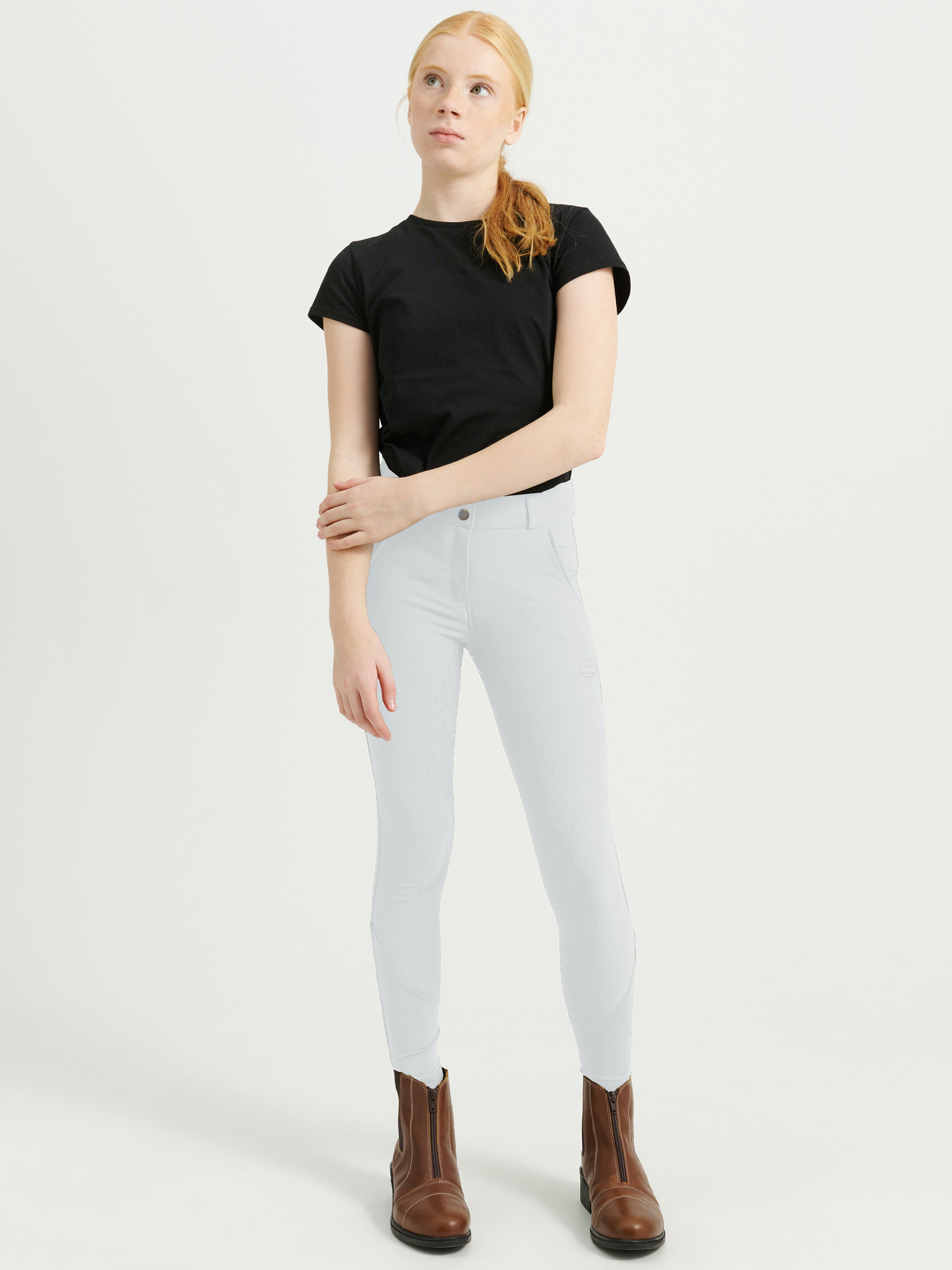 Rigmor Ridbyxa Helskodd Junior Vit