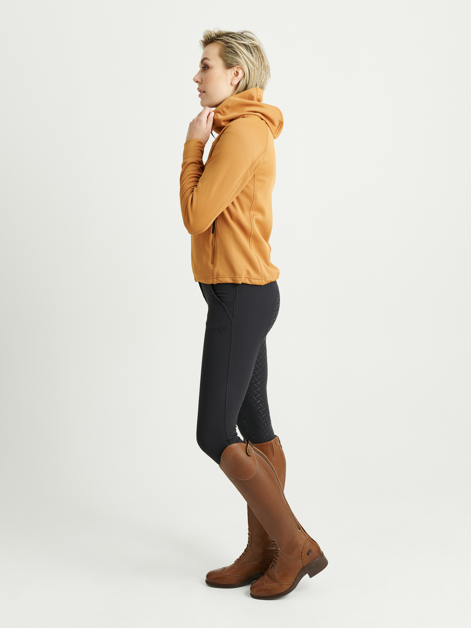 Siv Funktionsjacka Orange