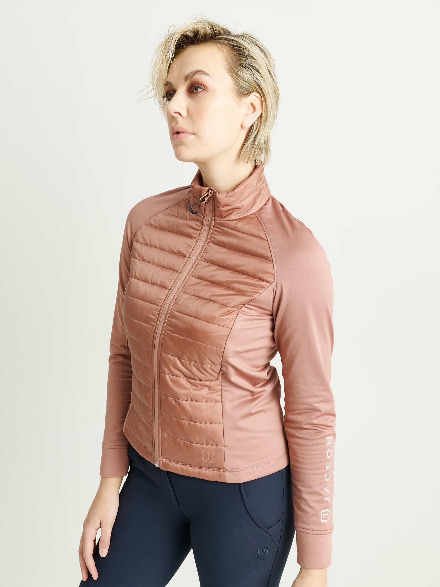 Hanna Hybridjakke Rosa