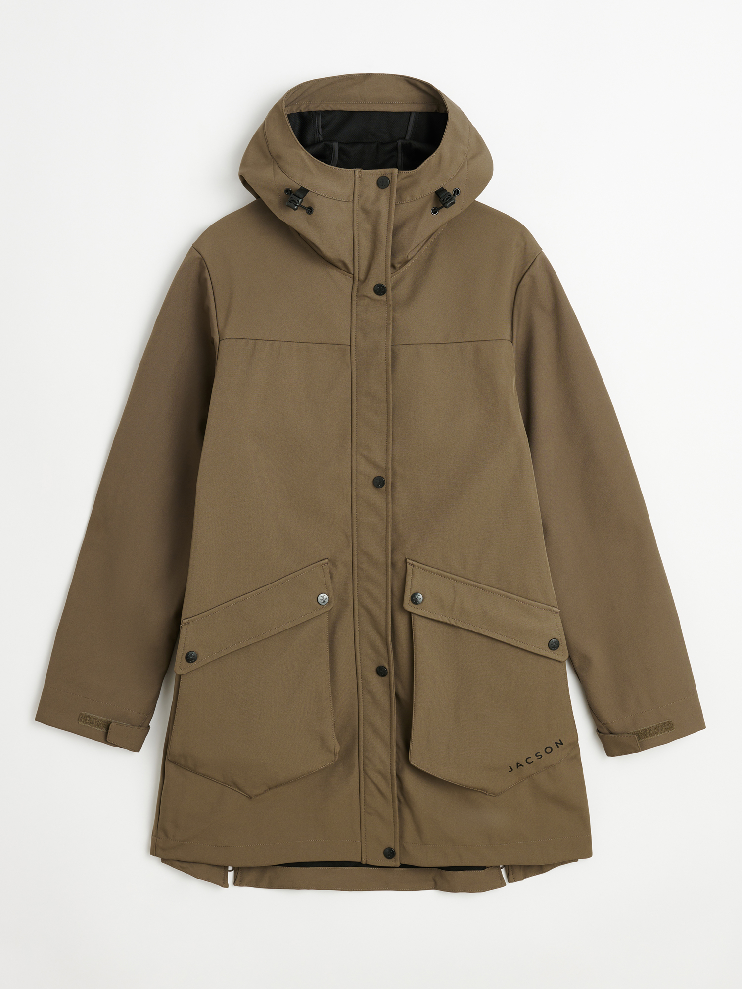 Bodil Softshelljacka Grön