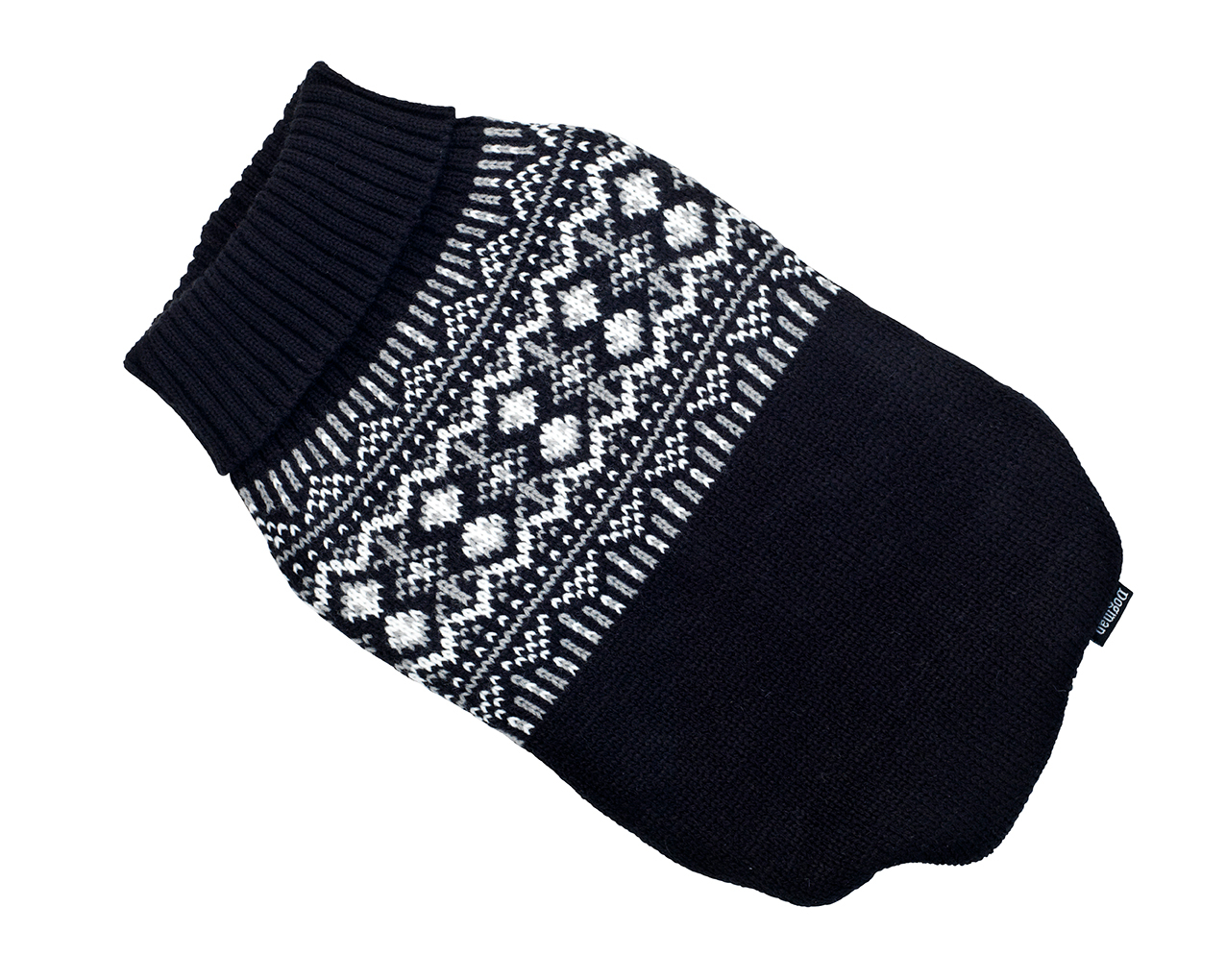 Strikket Hundegenser Iselin Svart