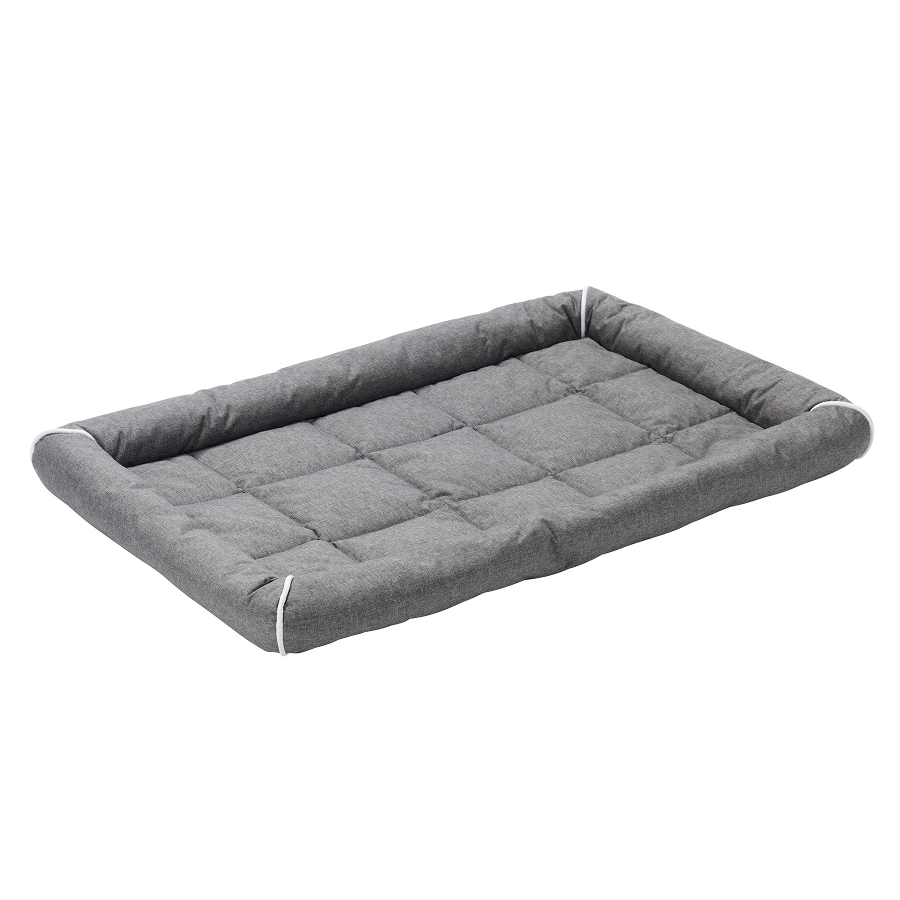 Buddy koiran alusta reunuksella Harmaa