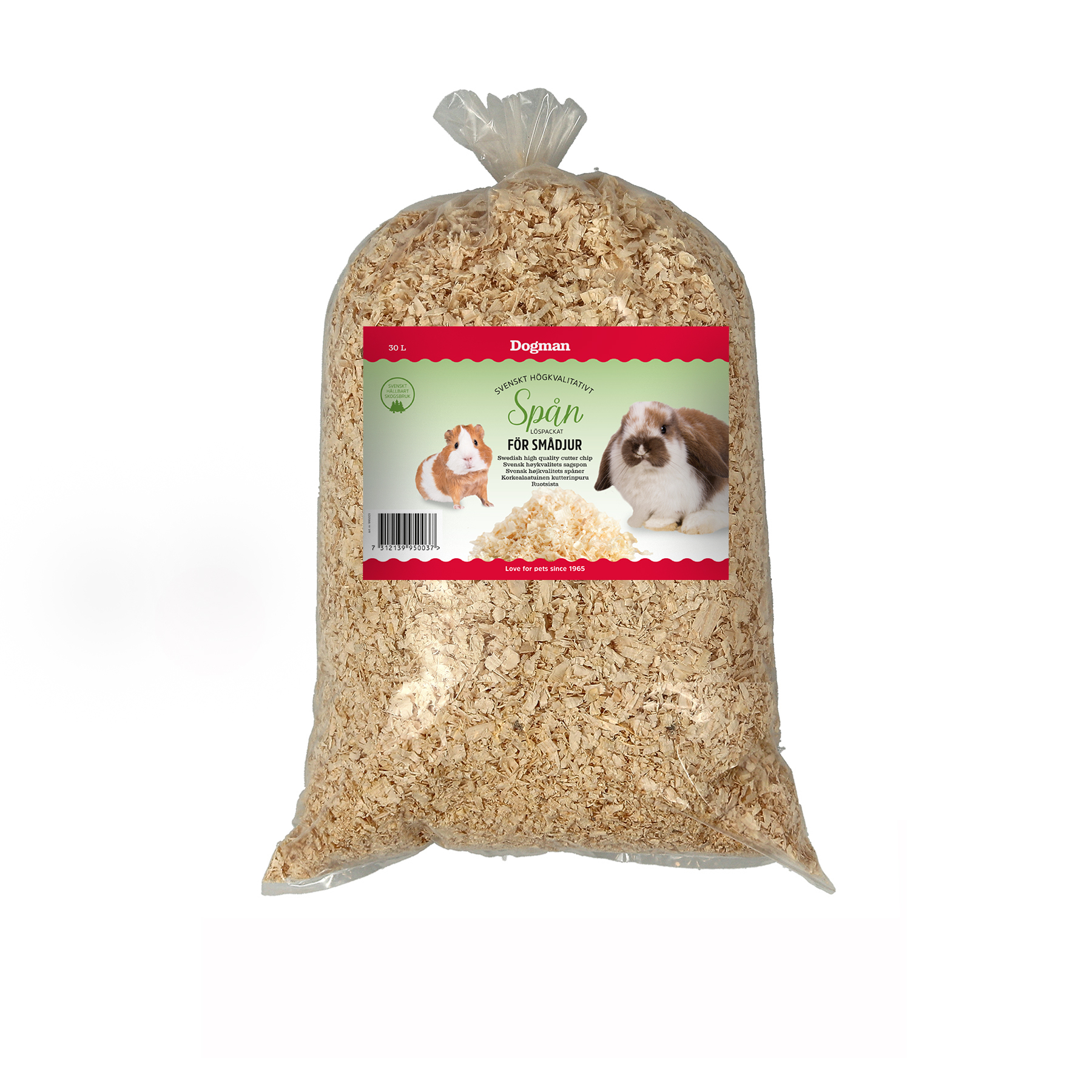 Löspackat Svenskt Spån