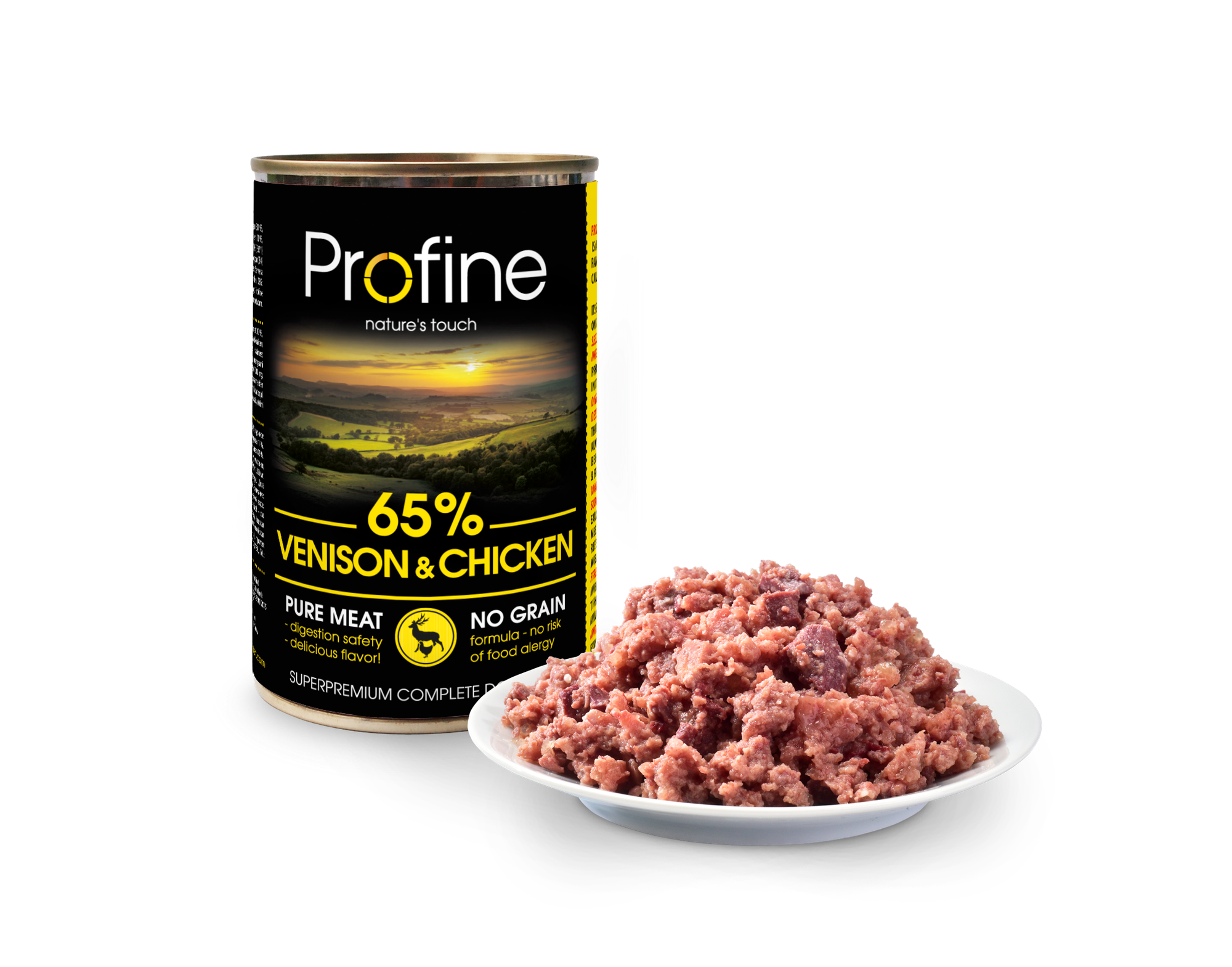 65% Venison & Chicken Våtfoder för hund 400g