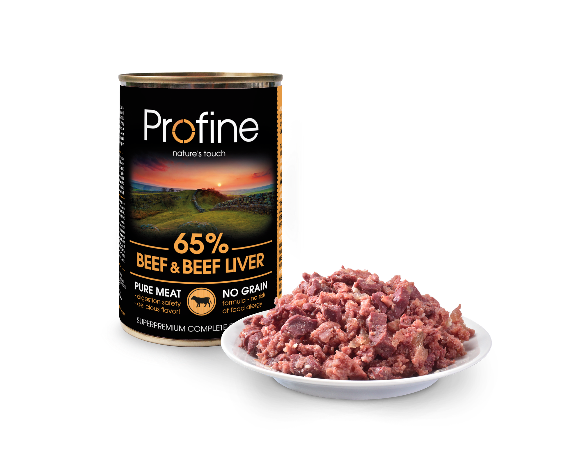 65% Beef & Beef Liver Våtfôr 400g