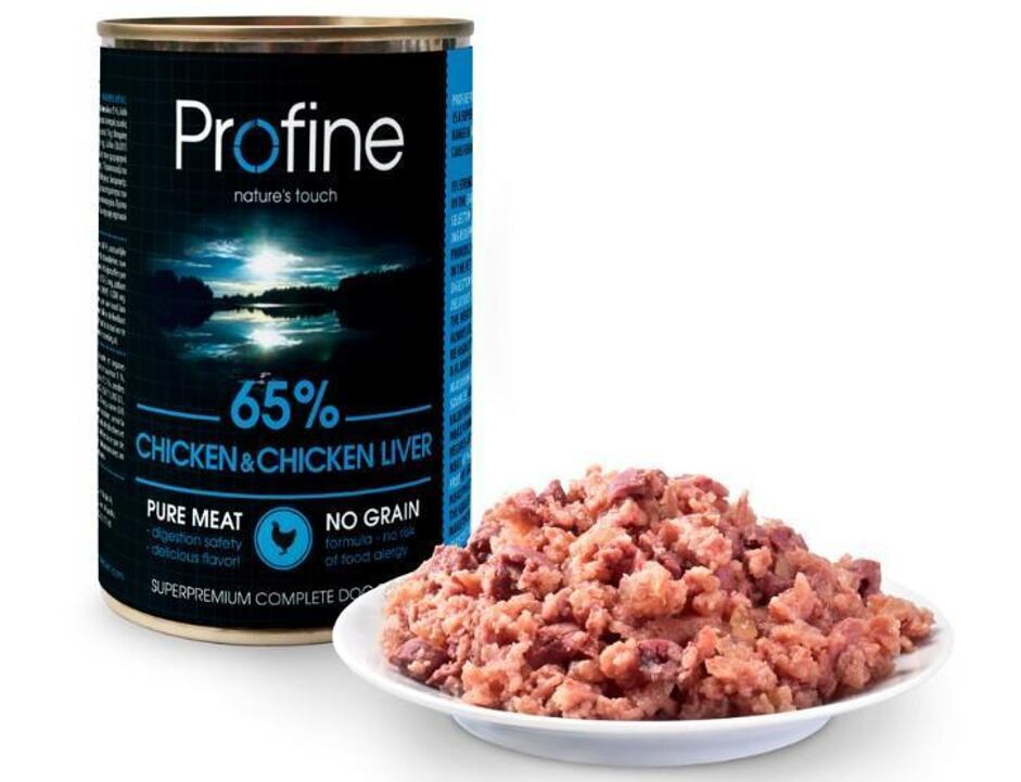 65% Chicken & Chicken Liver märkäruoka 400g