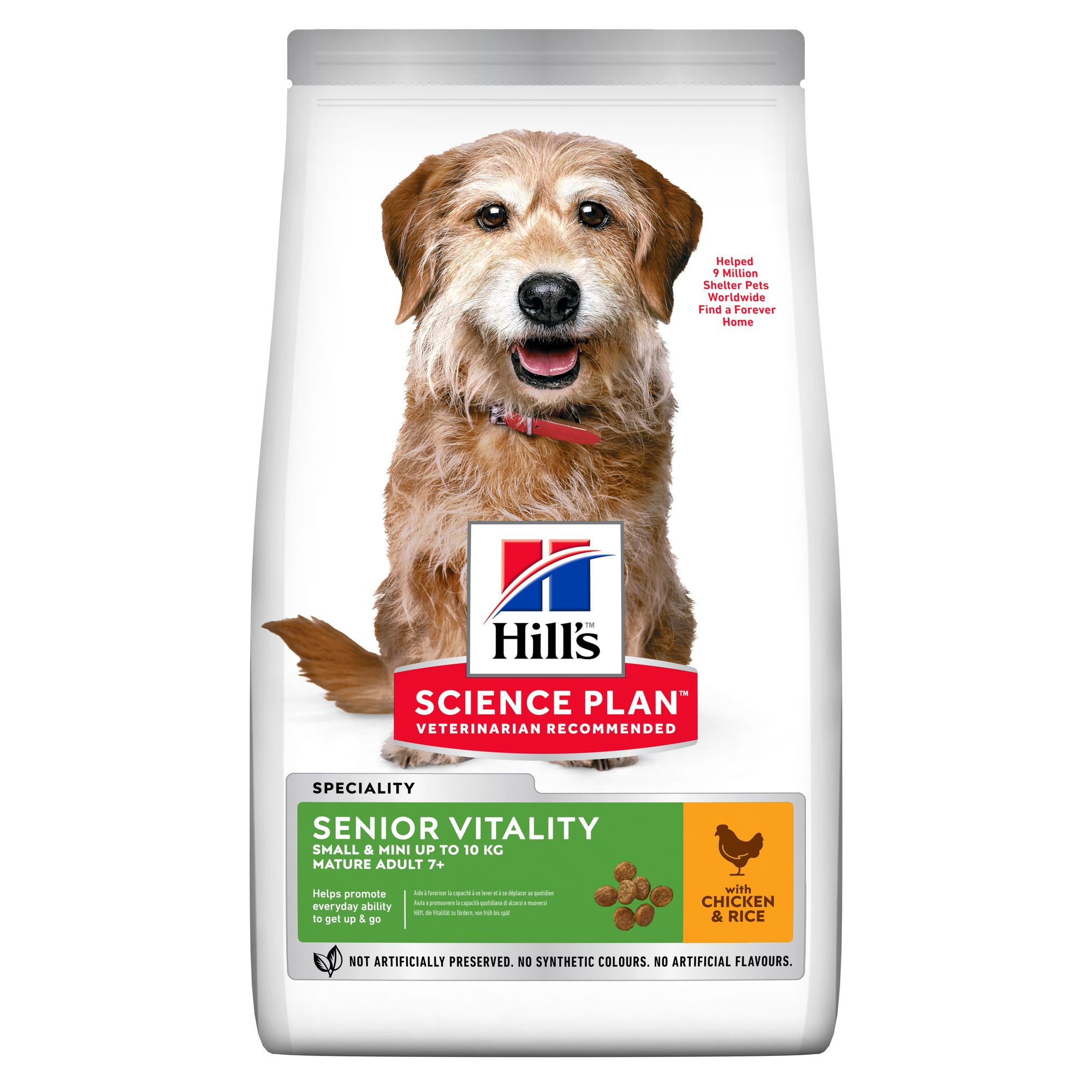 Senior Vitality Small&Mini Chicken Hundfoder